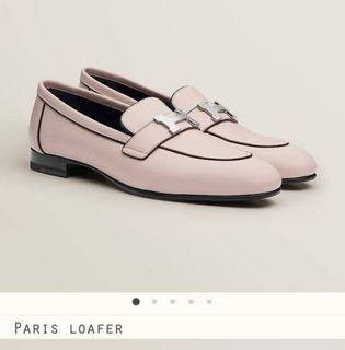 Hermes Paris loafer pink