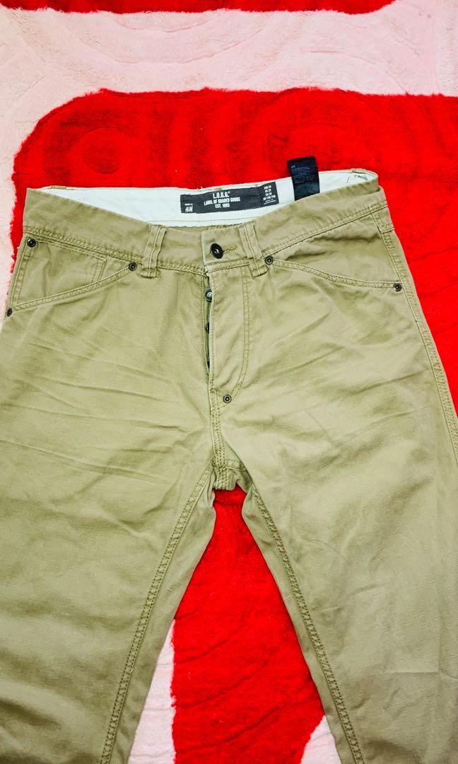 H M L.O.G.G slim fit carpenter pants