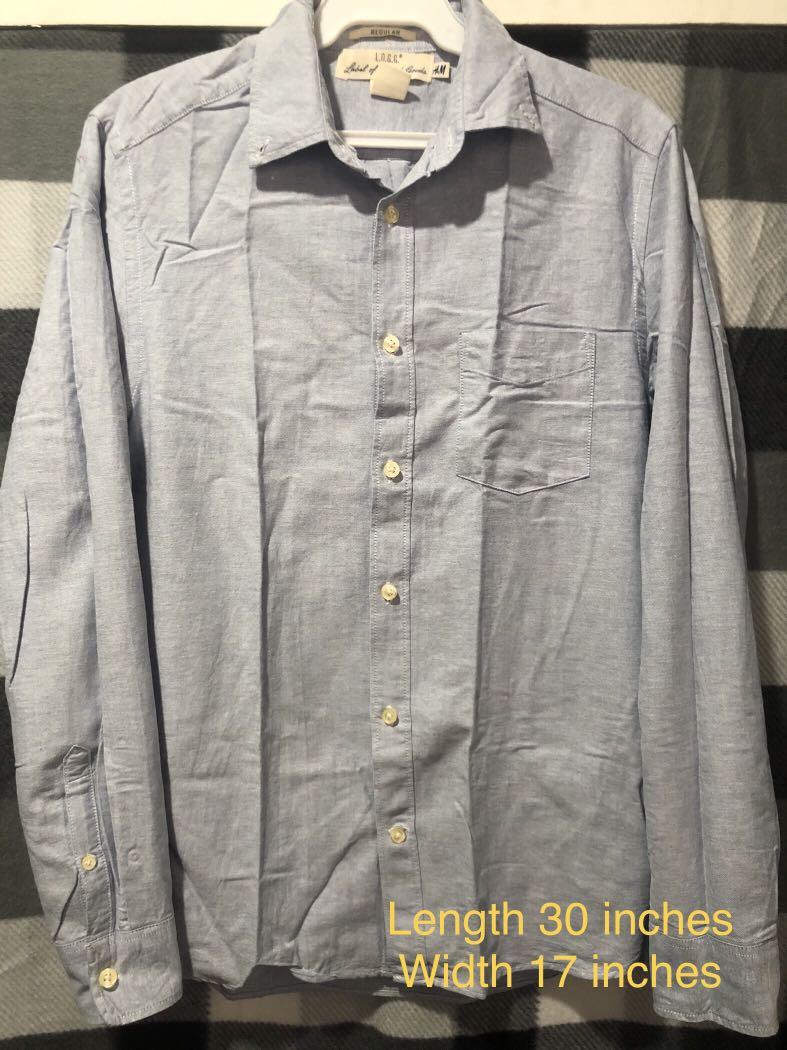 H&M Long Sleeve Polo Shirt (Category: Tshirts & Polo Shirts ) located in Pasig City. Submitted by neka2017 (Listing ID 1178734998, Image 1). Description: Slightly used, no issue..