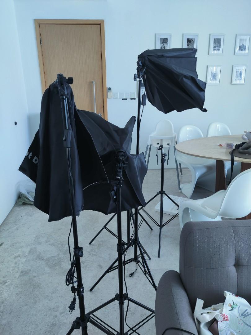 Home Studio Lighting Starter Kit, Photography, Photography Accessories, Lighting & Studio