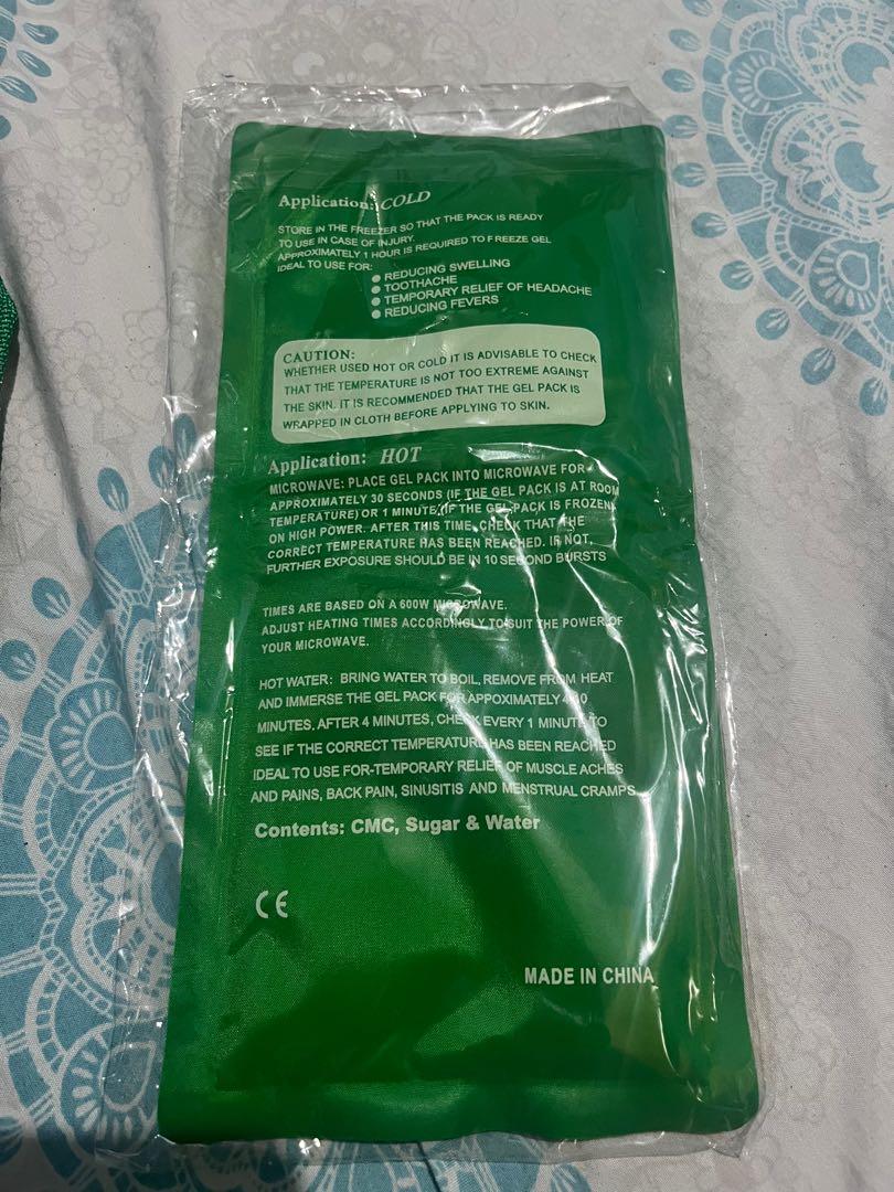 Hot and Cold Compress with Free pouch, Health & Nutrition, Health