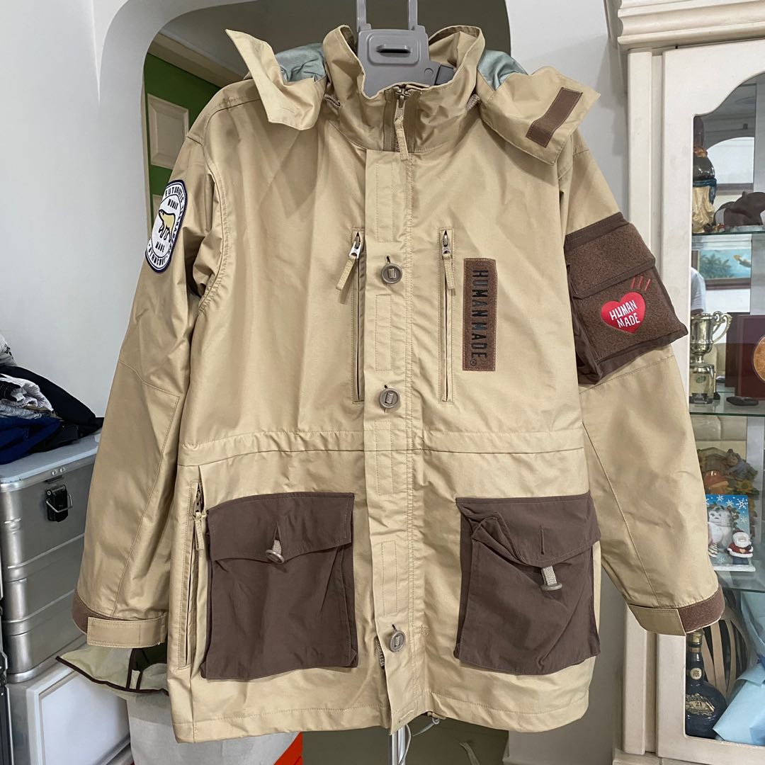 Human made best sale military rain jacket