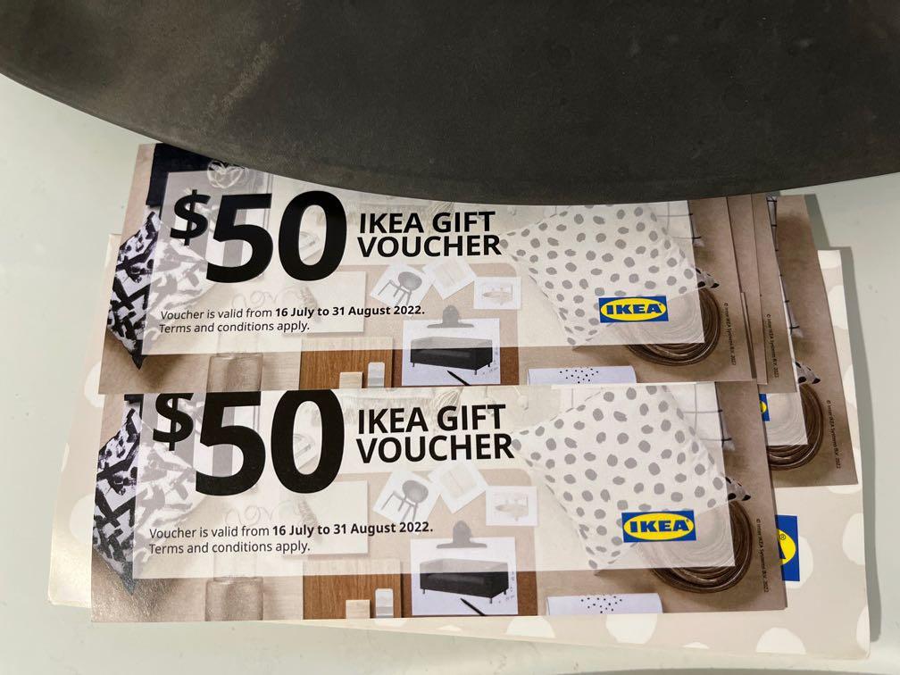 IKEA 250 voucher gift voucher, Tickets & Vouchers, Vouchers on Carousell