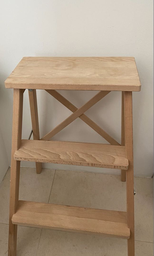 Ikea 3 Steps ladder, Furniture & Home Living, Home Improvement