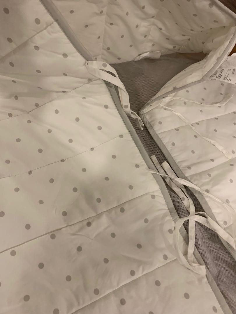 IKEA cot bumper, Babies & Kids, Baby Nursery & Kids Furniture, Cots & Cribs on Carousell