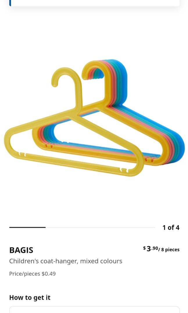 Ikea hangers, Babies & Kids, Baby Nursery & Kids Furniture, Kids' Wardrobes & Storage on Carousell