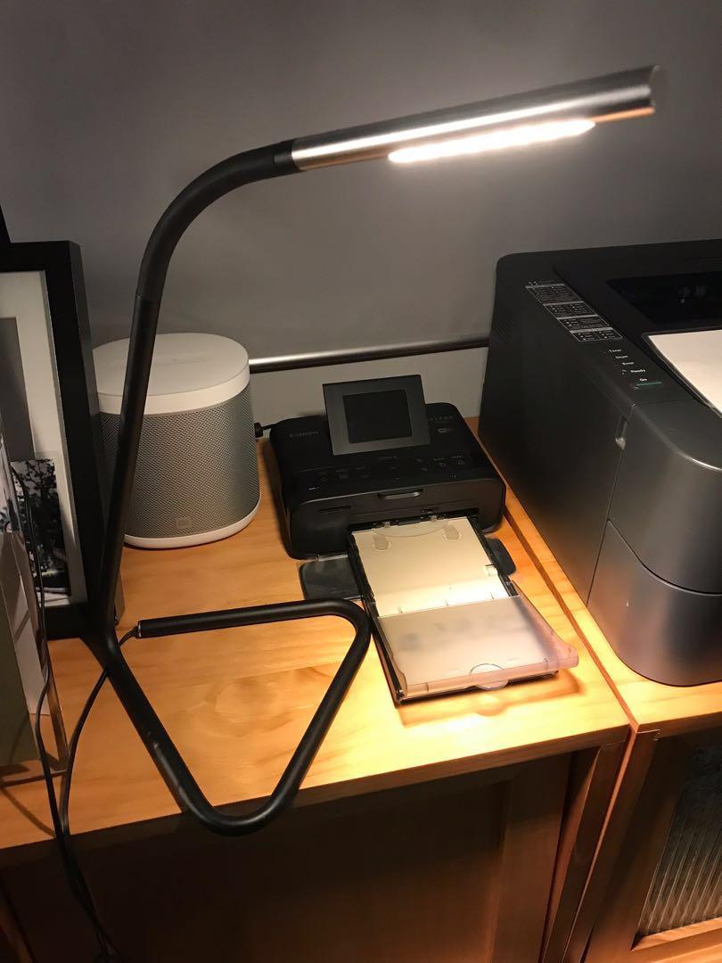 IKEA Harte LED work lamp, Furniture & Home Living, Lighting & Fans