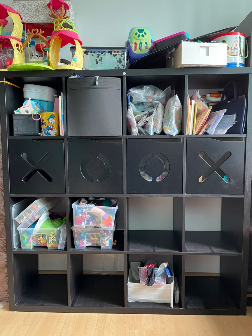 IKEA Kallax Shelving Unit 147x147cm, Furniture & Home Living, Furniture