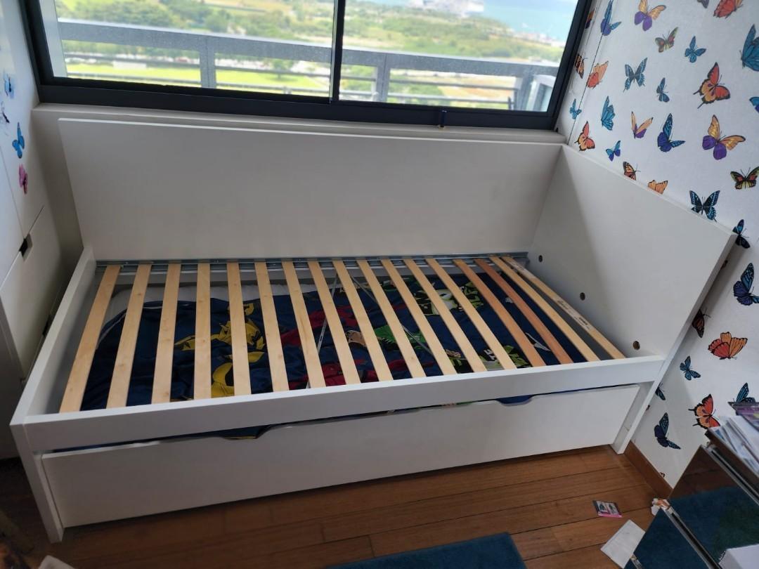 Ikea trundle bed, Furniture & Home Living, Furniture, Bed Frames
