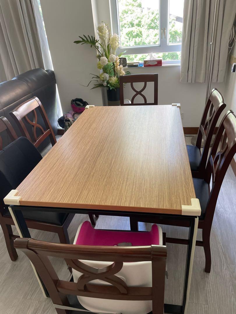 IKEA Wood Table, 傢俬＆家居, 傢俬, 桌子 Carousell