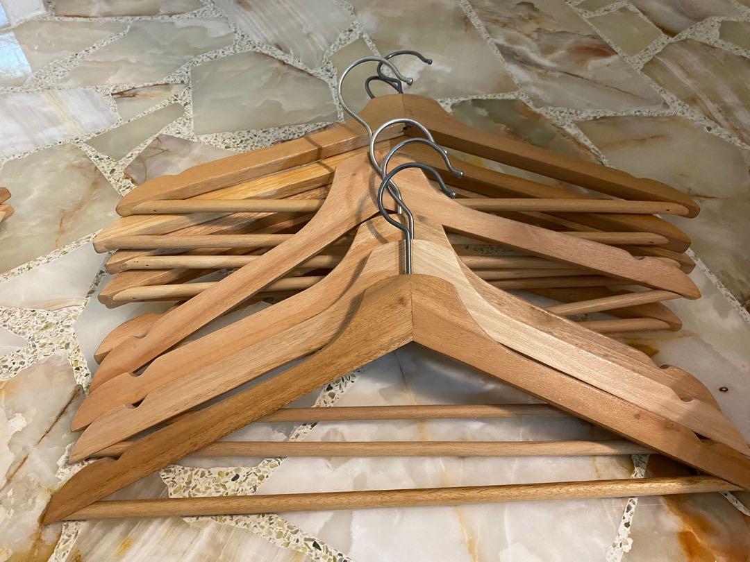 IKEA Wooden Hangers, Furniture & Home Living, Home Improvement