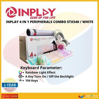 INPLAY 4 IN 1 PERIPHERALS COMBO STX540 / WHITE
