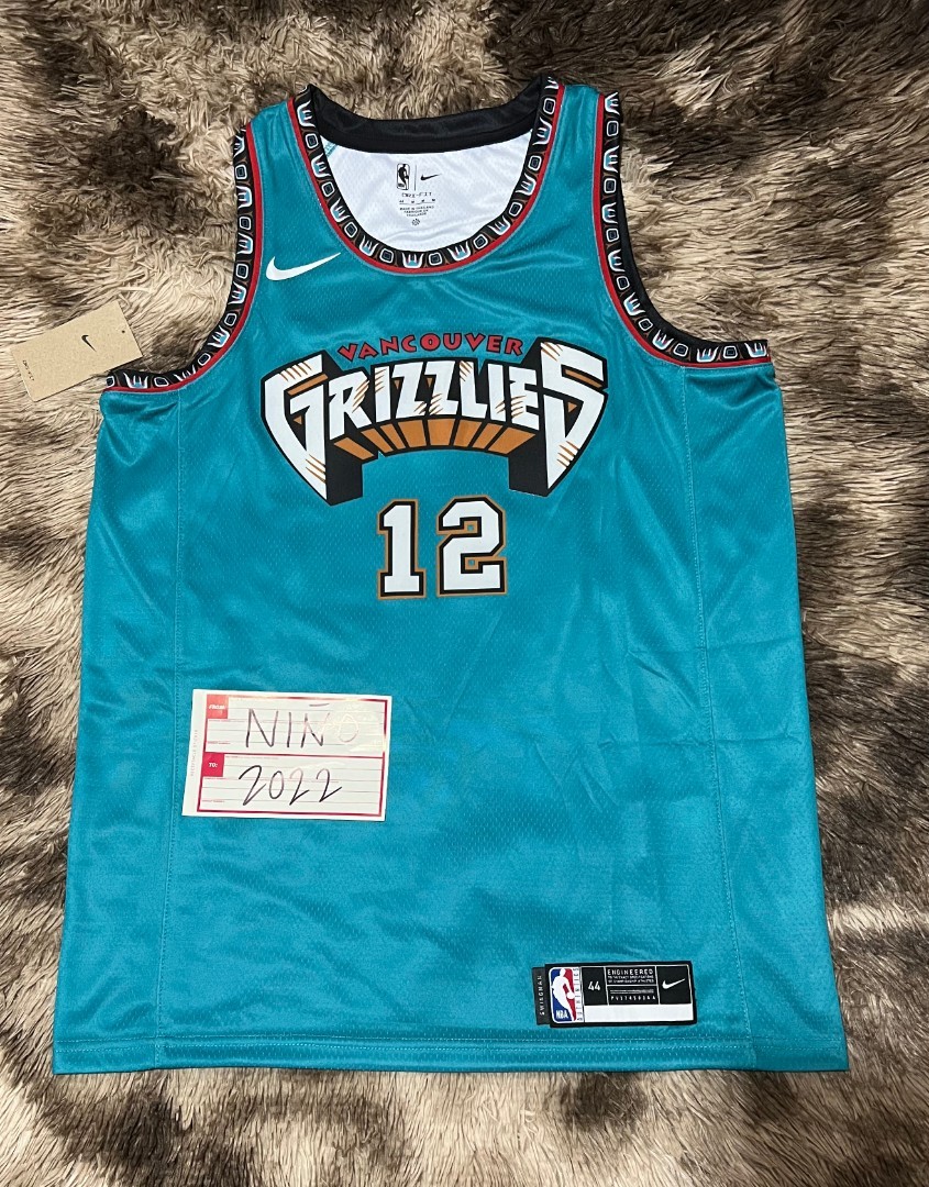 Preschool Jordan Brand Ja Morant Light Blue Memphis Grizzlies 2022/23 Statement Edition Jersey