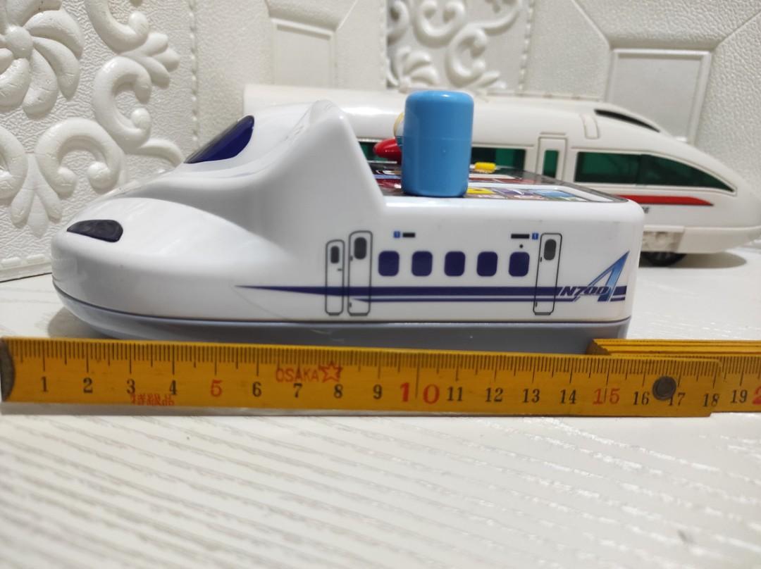 JAPAN TRAINS BATTOP (Category: Vehicle & Diecast Models) located in Cavite. Submitted by mylittlecloud_19 (Listing ID 1178735980, Image 3). Description: Preloved Japan toys as is where is ❗ wysiwyg ❗ battery operated working sounds and lights except s isa lng n big white train. ayaw n gumana s batteries ko. imus loc gcash ONLY lalamove JnT/ shopee payment first ❗.