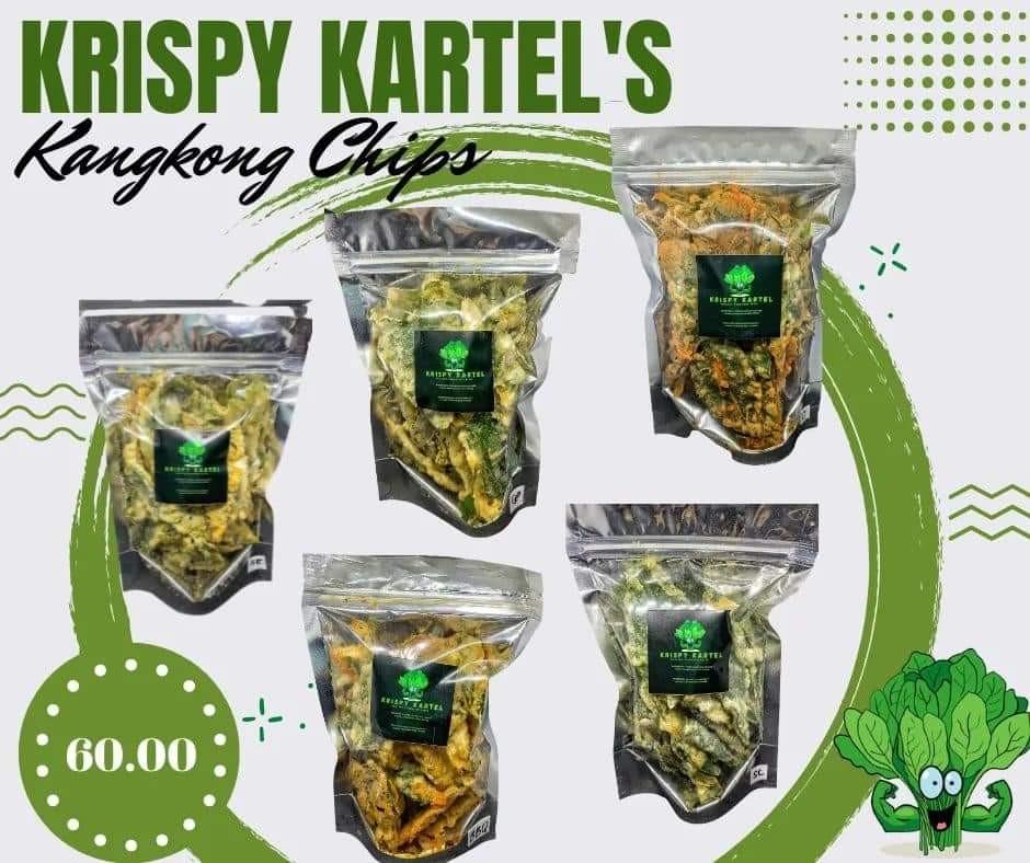 Kangkong Chips Business Supplier HERE (Category: Packaged & Instant Food) located in Marikina City. Submitted by shonnielikeamelody12 (Listing ID 1178705674, Image 2). Description: Need a kangkong chips supplier? We can supply you and it's good for RE-BRANDING. Be your own boss, price it as seen fit. You can start your own business with Kangkong Chips - all packed na po, ready for your own brand and network. 60g packs Shelf life: Double sealed an
