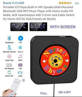 Gueray 128GB MP3 Player Bluetooth MP3 Player With Speakers - View #7