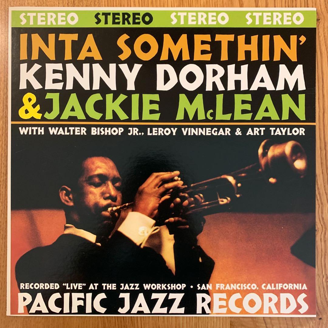 Kenny Dorham & Jackie McLean – Inta Somethin', 1992 Pacific Jazz – PJ-0041 Japan Vinyl LP + Obi