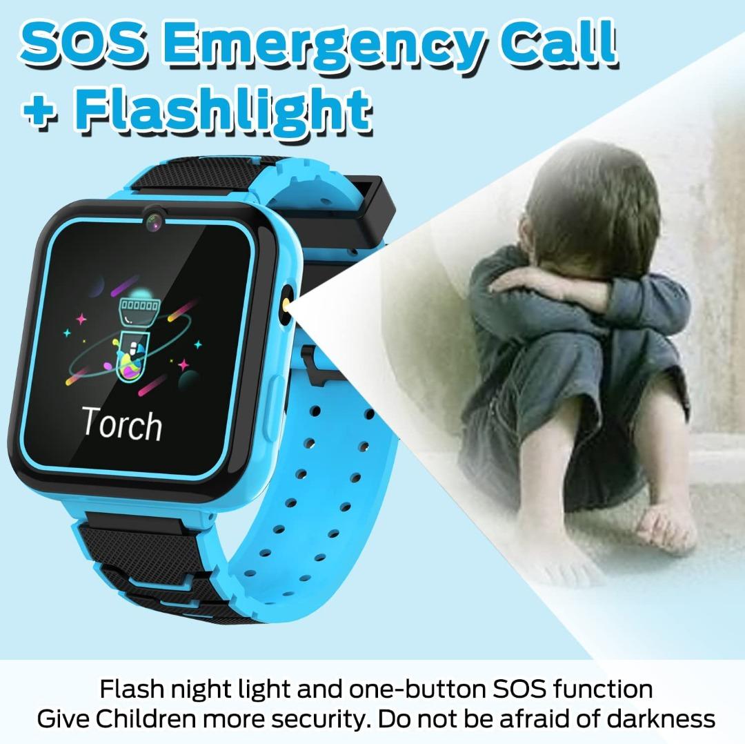 Kid watch that new arrivals can make calls