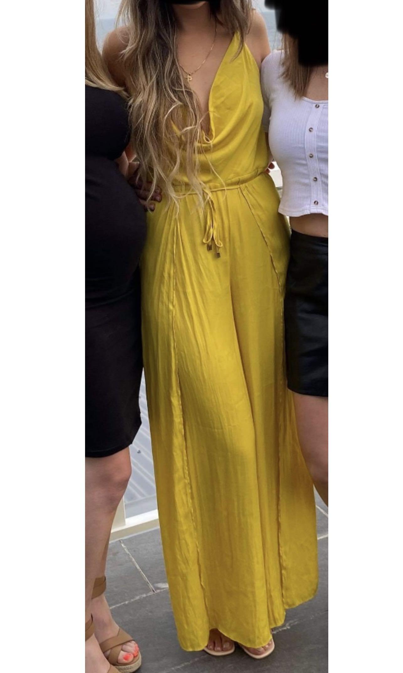 Sheike yellow shop jumpsuit