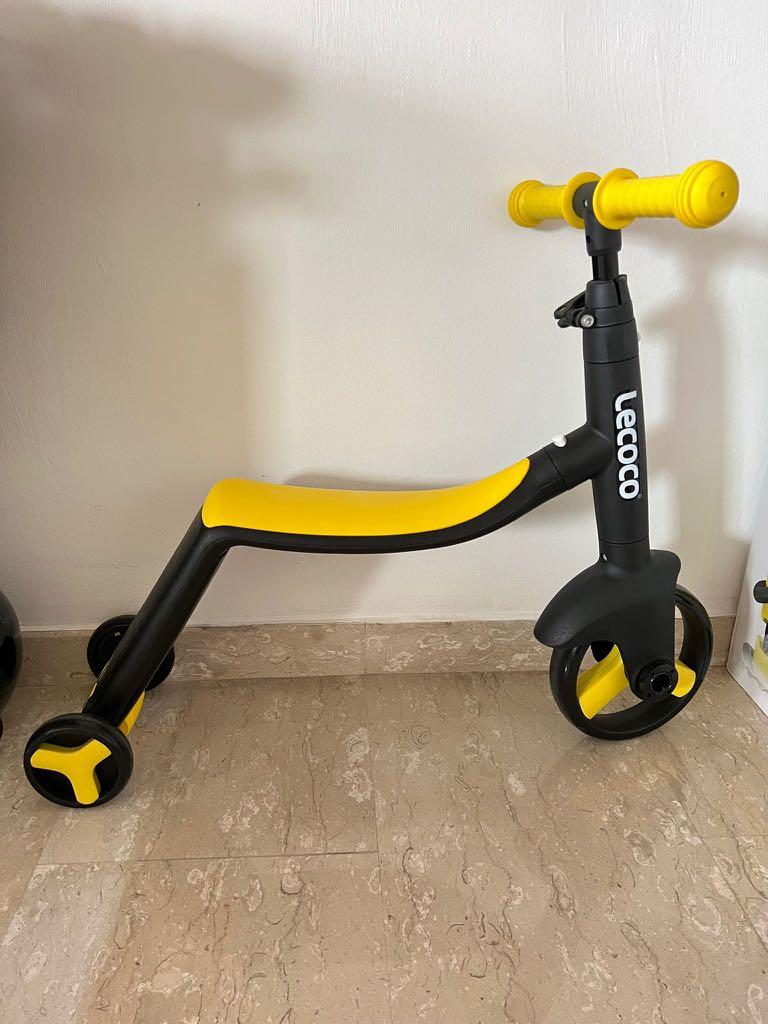 Lecoco Nadle 3-in-1 kids bicycle scooter balancing bike, Sports ...