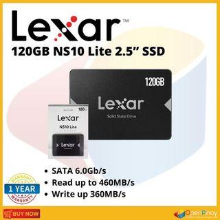 LEXAR 120GB NS10 Lite 2.5” SSD