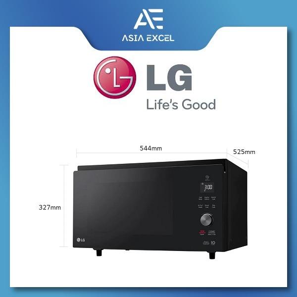 LG MJ3965BGS 39L SMART INVERTER NEOCHEF® COUNTER TOP MICROWAVE OVEN, TV