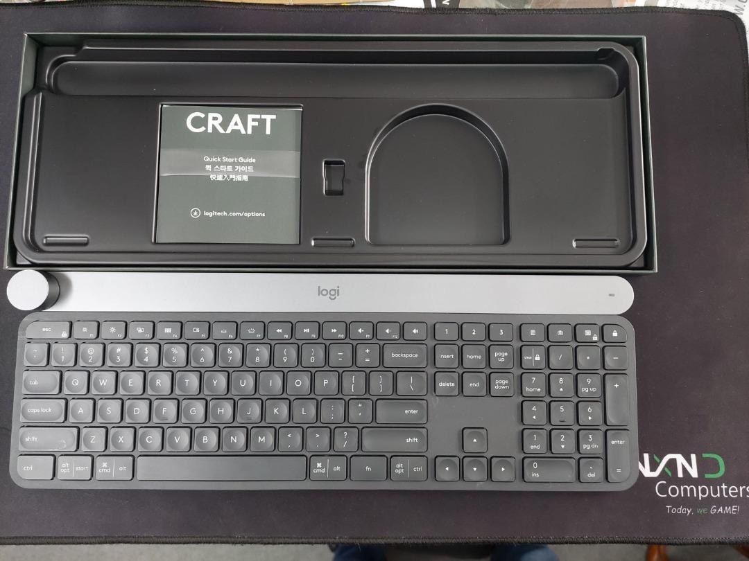 Logitech Craft Keyboard (used), Computers & Tech, Parts & Accessories ...