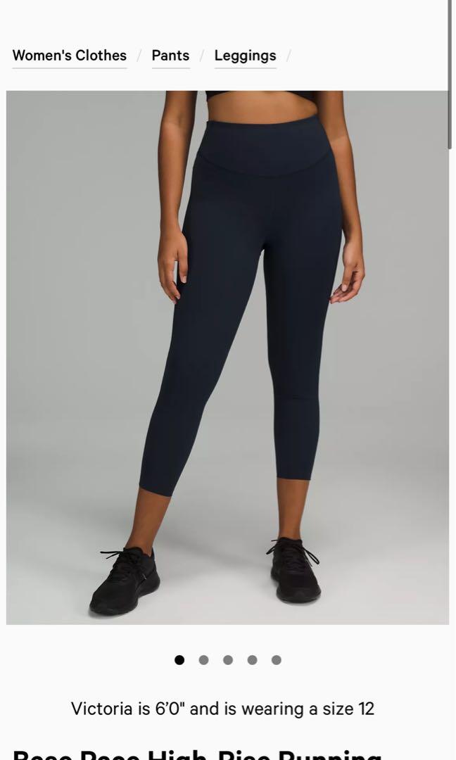 Lululemon bace pace tights 25”, Women's Fashion, Activewear on