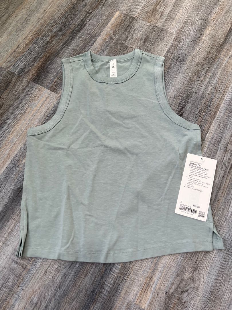 Classic-Fit Cotton-Blend Tank Top