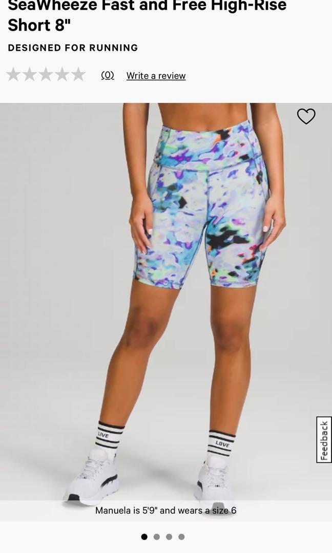 Womens Lululemon SeaWheeze Shorts, Women's Fashion, Activewear on Carousell