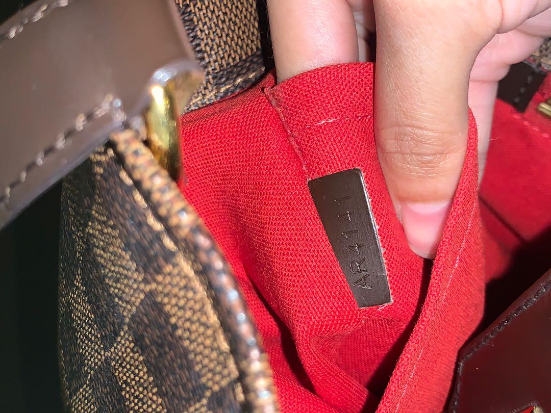Louis Vuitton Damier Ebene Cabas Roseberry Bag