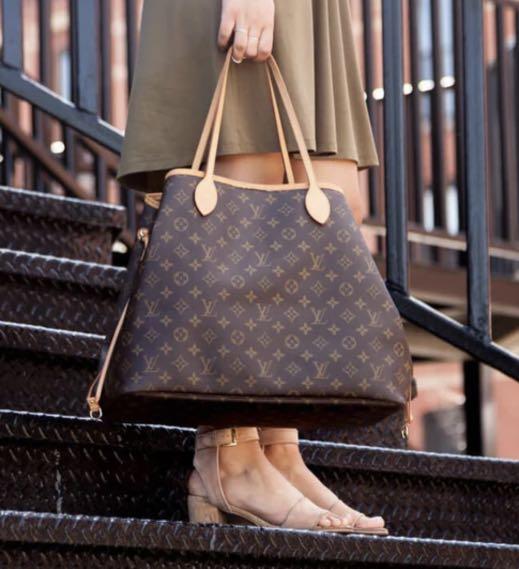 Lv neverfull, Women's Fashion, Bags & Wallets, Tote Bags on Carousell