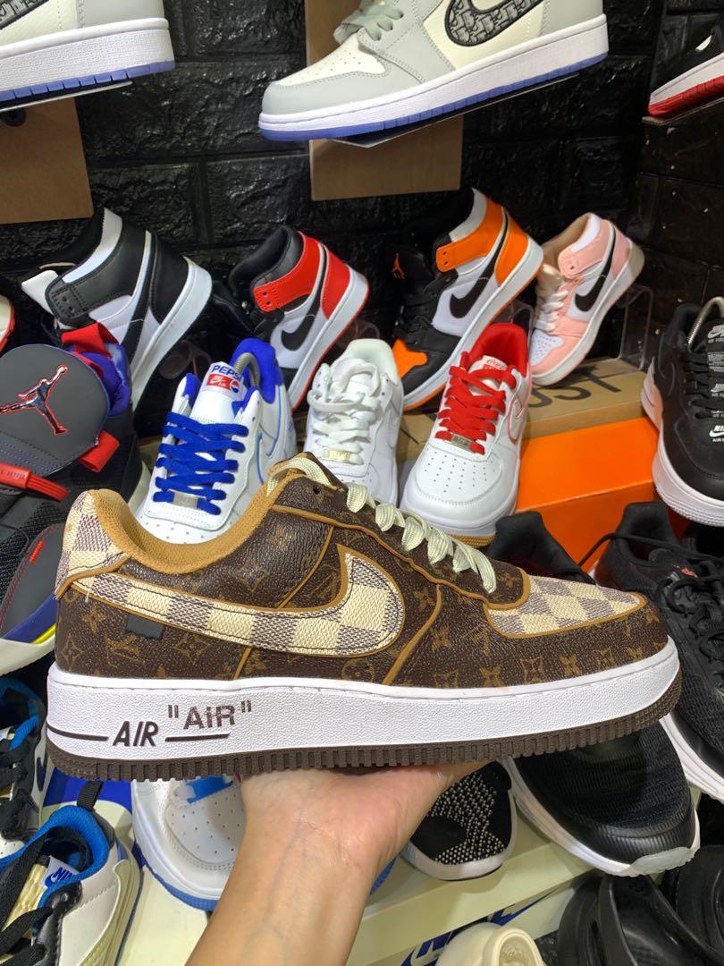 The History Behind the Louis Vuitton Nike Air Force 1 by Virgil Abloh, Sneakers, Sports Memorabilia & Modern Collectibles