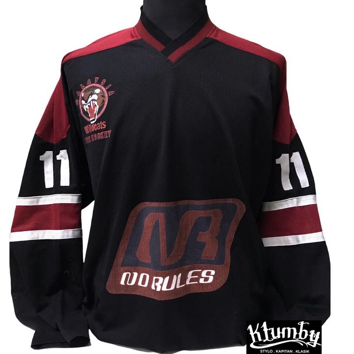 Malaysian Wildcats Ice Hockey Jersey, Men's Fashion, Tops & Sets
