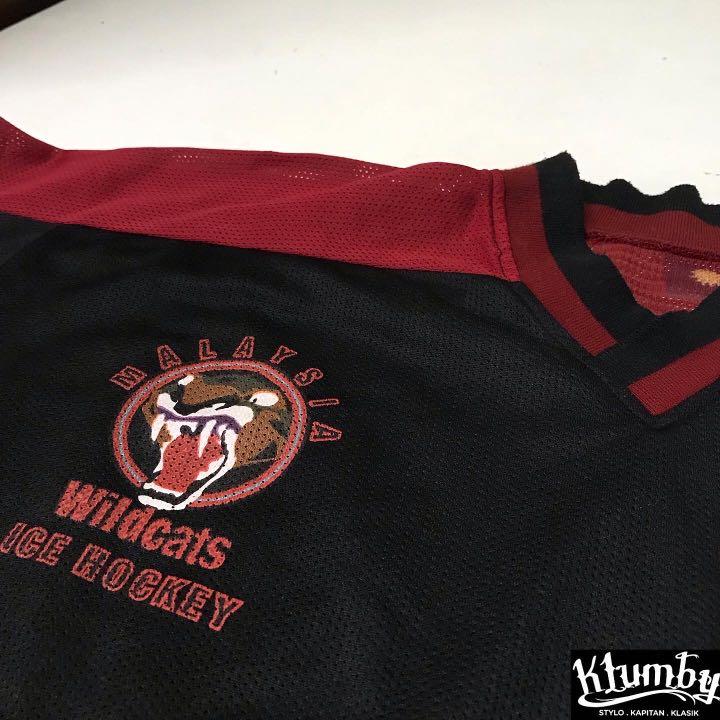 Malaysian Wildcats Ice Hockey Jersey, Men's Fashion, Tops & Sets