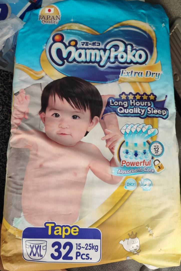 MamyPoko Extra Dry, XXL Tape, Babies & Kids, Bathing & Changing