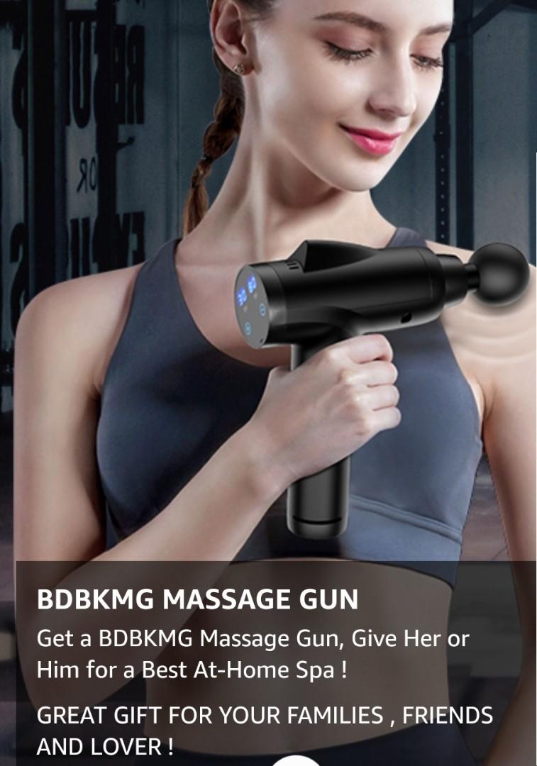 BDBKMG Muscle Massage Gun Deep Tissue,30 Speeds Handheld