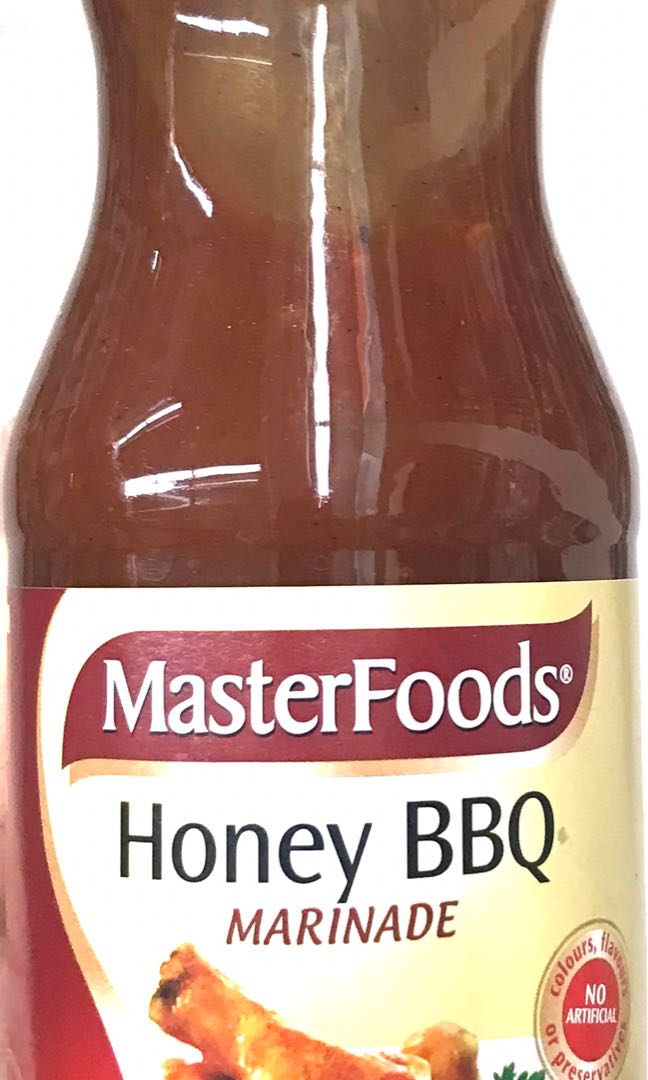 MasterFoods Honey BBQ Marinade 375g Perfect for Barbecue and Roasts