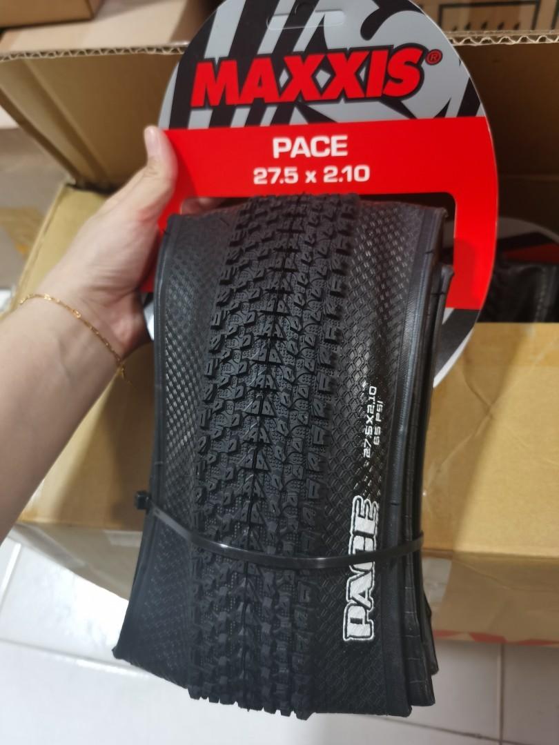 Maxxis 27.5x2.1 Tire Bicycle MTB Road Bike Tire 65 PSI PACE M333 Bicycle Accessories Cycling Accessories Maxxis PACE M333 foldable light weight TYRE