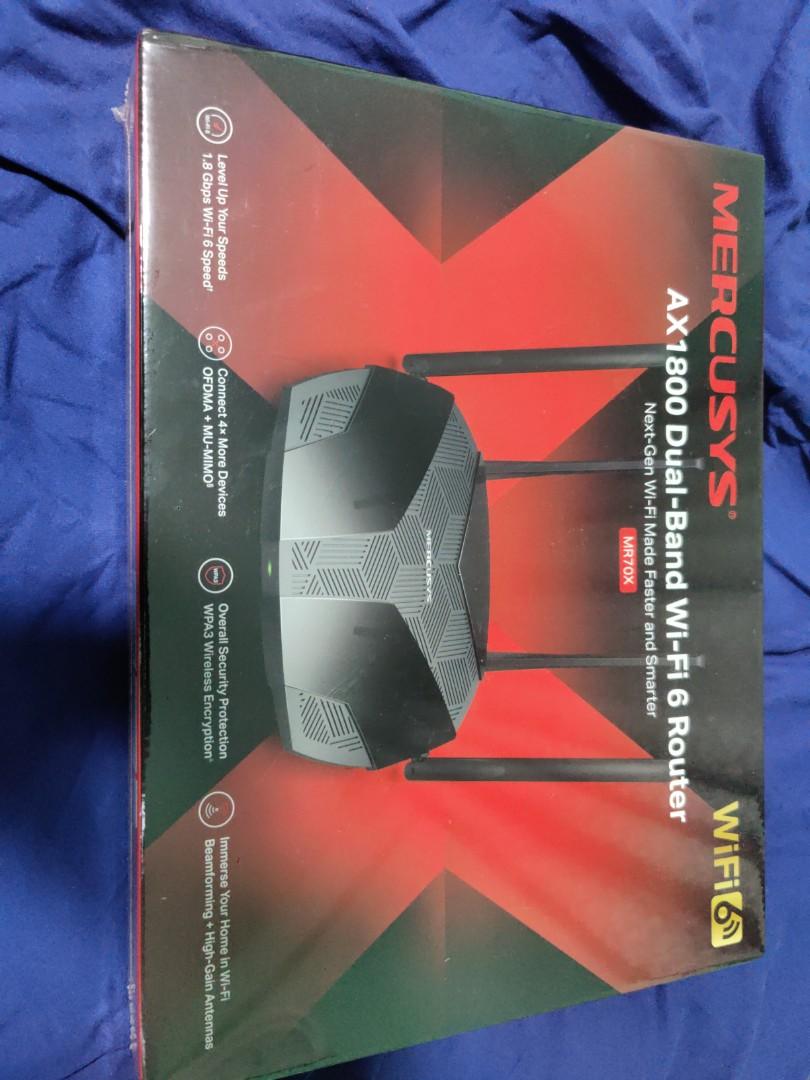 Mercusys AX1800 Wifi 6 Router, Mobile Phones & Gadgets, Other Gadgets ...