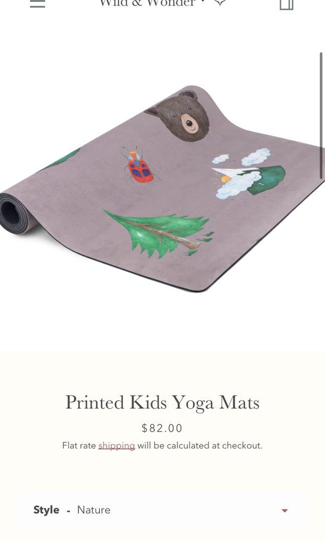 Printed Kids Yoga Mats