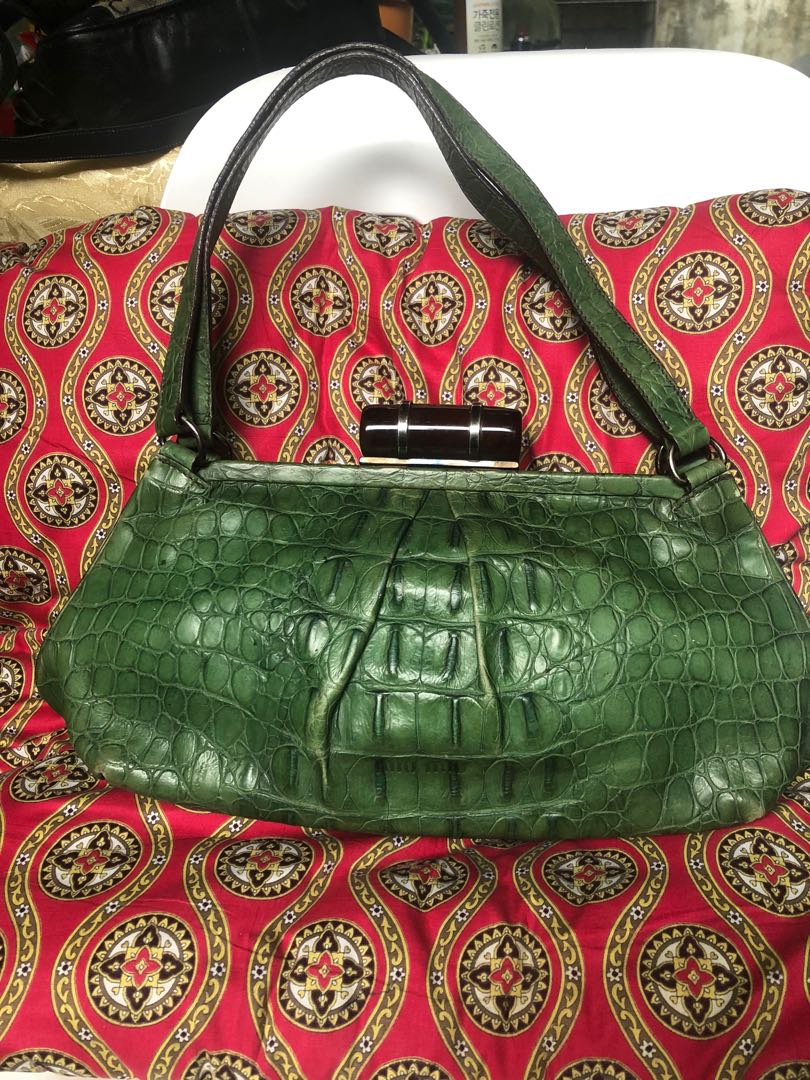 Miu miu online crocodile bag
