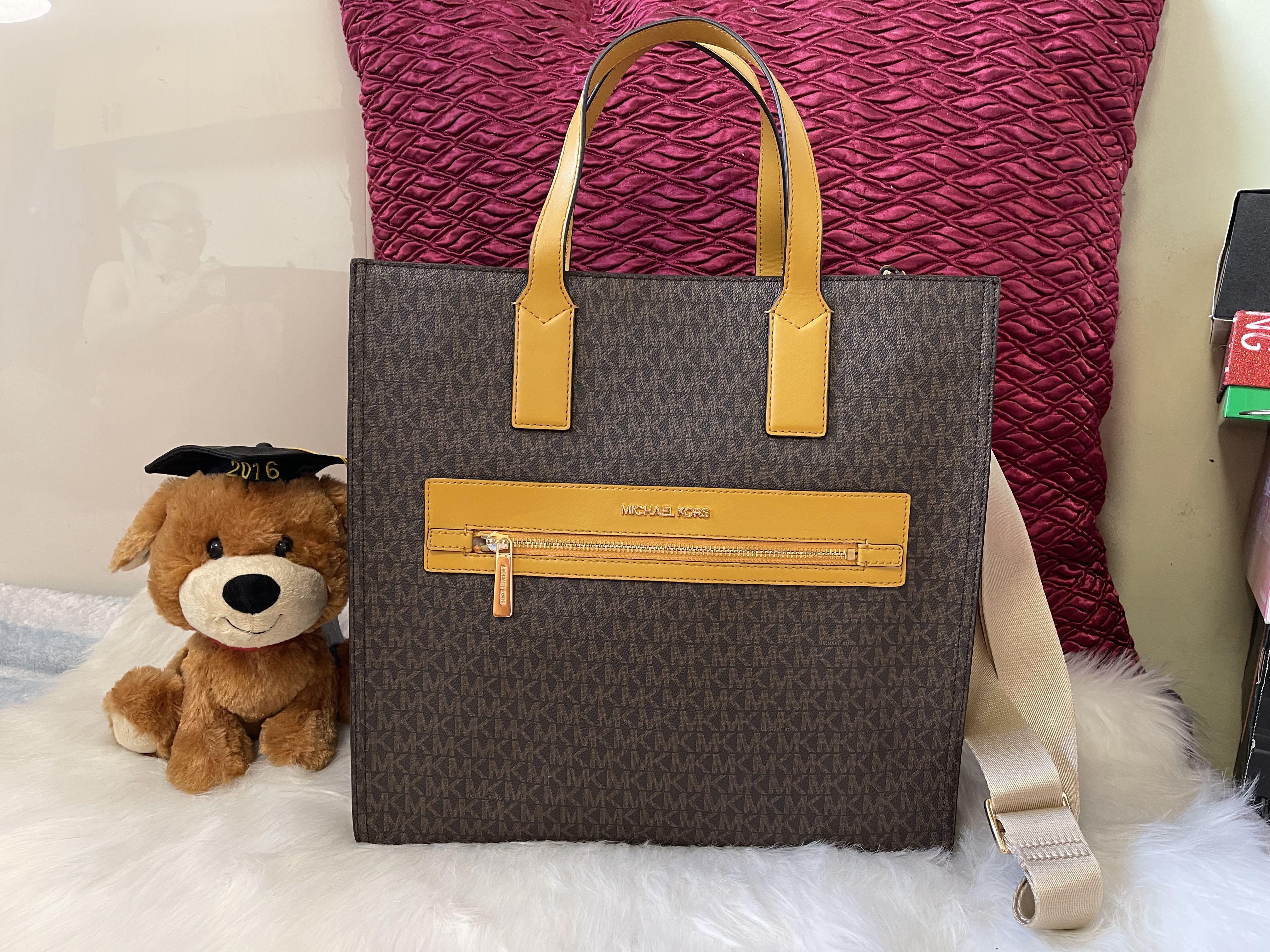 MK Michael Kors Kenley On the Go Large Tote Luxury Bags Wallets on Carousell