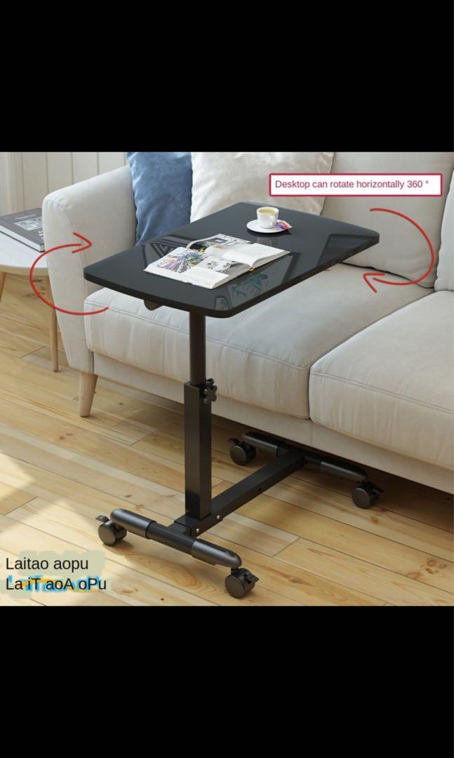 Mobile Computer Table Desk Family Bedside Table Simple Folding Table