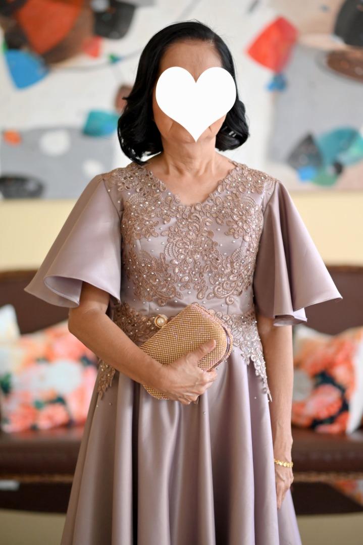 Mother Gown Ninang Gown Small Women s Fashion Dresses Sets
