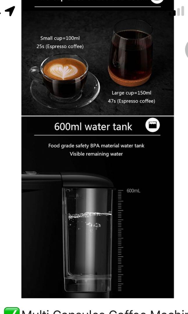 Multicapsule coffee machine, TV & Home Appliances, Kitchen Appliances