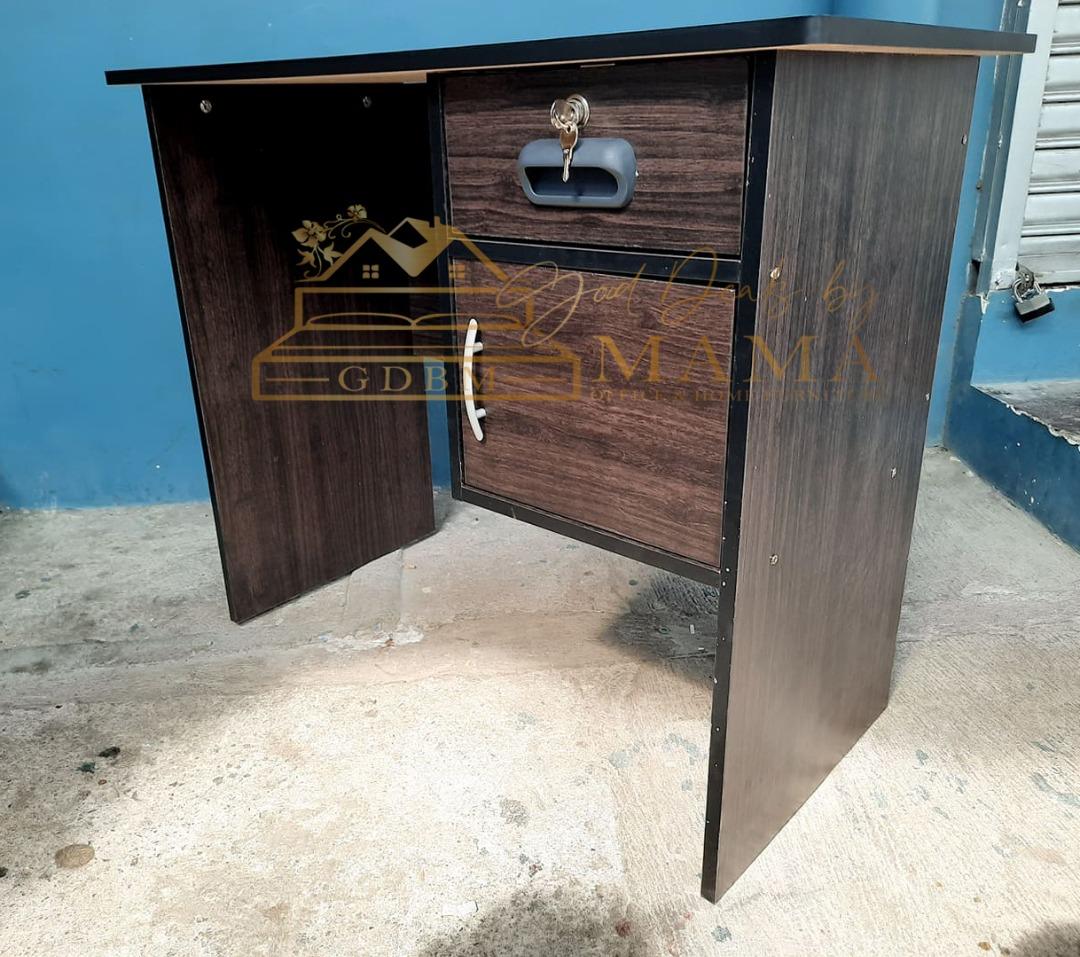 MULTIFUNCTIONAL OFFICE/STUDY/COMPUTER TABLE - 1 Drawer and 1 Cabinet (Category: Tables & Sets) located in Manila. Submitted by gooddealsbymama (Listing ID 1178729037, Image 3). Description: MULTIFUNCTIONAL OFFICE/STUDY/COMPUTER TABLE - 1 Drawer and 1 Cabinet Warehouse Price: ₱1,700 ✅ BRAND NEW 💯 📦👨‍🔧Delivered in KNOCKDOWN - self -assembly required 🚛 Delivery Fee NOT included Dimension in inches: L35" x W18" x H28" Dimension in cm: L89cm x W4
