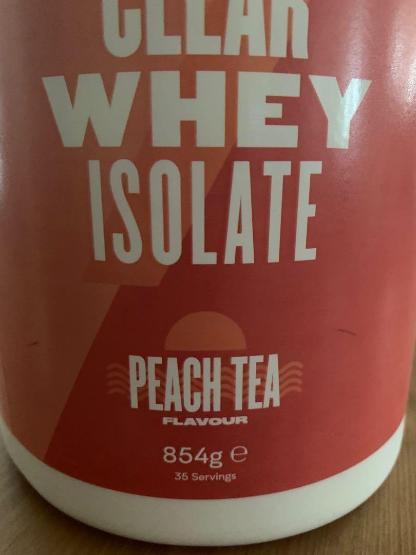 Myprotein Clear Whey Isolate (Peach Tea Flavour), 健康及營養食用品, 健康補充品, 健康補充品 健美營養劑 Carousell