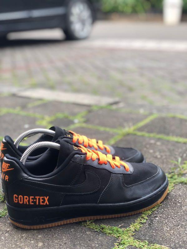 Nike Air Force 1 Low GTX Gore Tex Black, 8.5