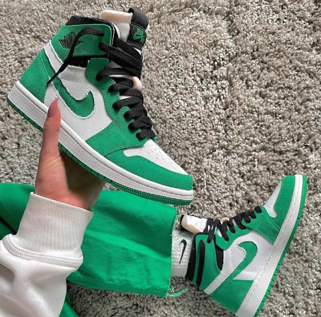 Nike jordan 1 stadium green